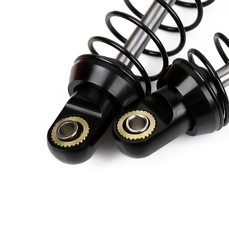 

8PCS 90mm Oil Adjustable Metal Hydraulic Shock Absorber Damper for 1/10 Climbing Car TRX4 SCX10 90046 Black & Gold