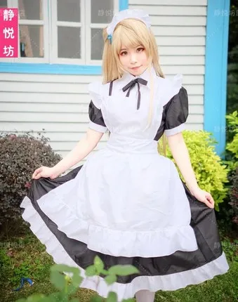 Brdwn LoveLive! Wonder Zone женский минами Котори тодзо Нозоми Hoshizora Рин Костюм Горничной для косплея фартук платье