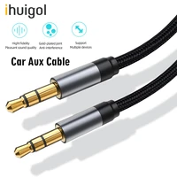 ihuigol aux cable for car speaker headphone 3 5mm jack male to male audio cable for iphone 6s 6 se samsung xiaomi aux wires cord