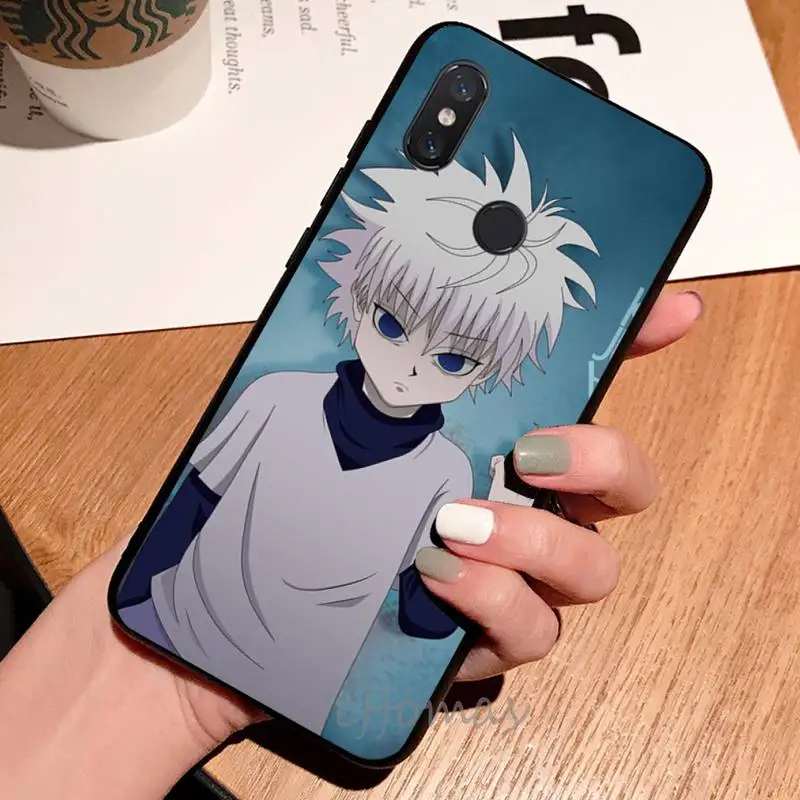 

hunter x hunter Killua anime Phone Case For Xiaomi Redmi note 7 8 9 t max3 s 10 pro lite coque shell cover funda