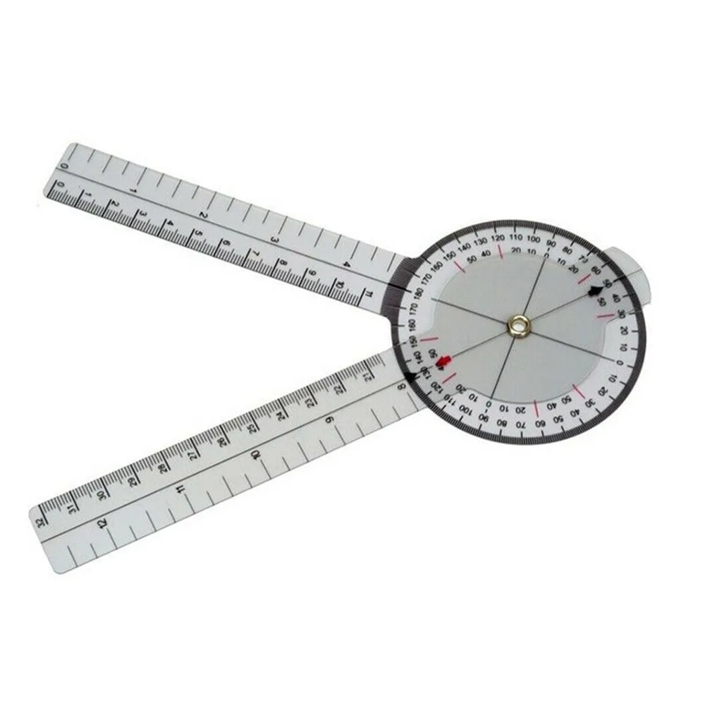 

13" Inch 33cm Calibrated Goniometer Joint Measuring Ruler 360 Degree High-quality Materials Durable Level Measuring Instrument