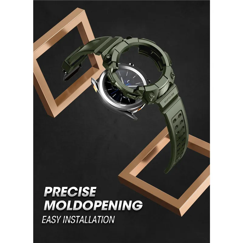 SUPCASE UB Pro для Samsung Galaxy Watch 3 Чехол 45 мм (2020) прочный защитный чехол с ремешком |