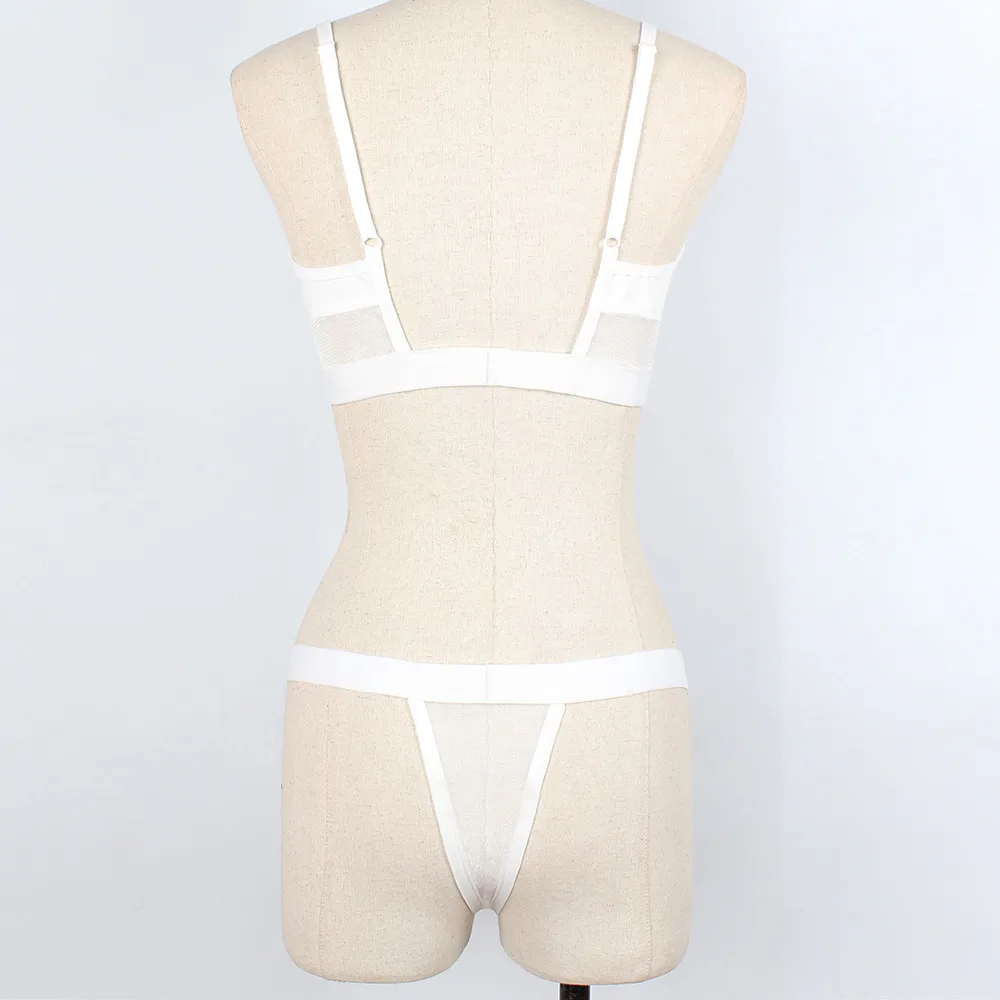 Женское привлекательное Сетчатое нижнее белье прозрачный корсет на косточках