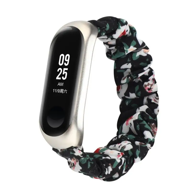 

2021 New Straps For Xiaomi Mi Band 5 Printing Headband Strap Xiaomi Smart Watch 3/4/5 Generation General Wristband