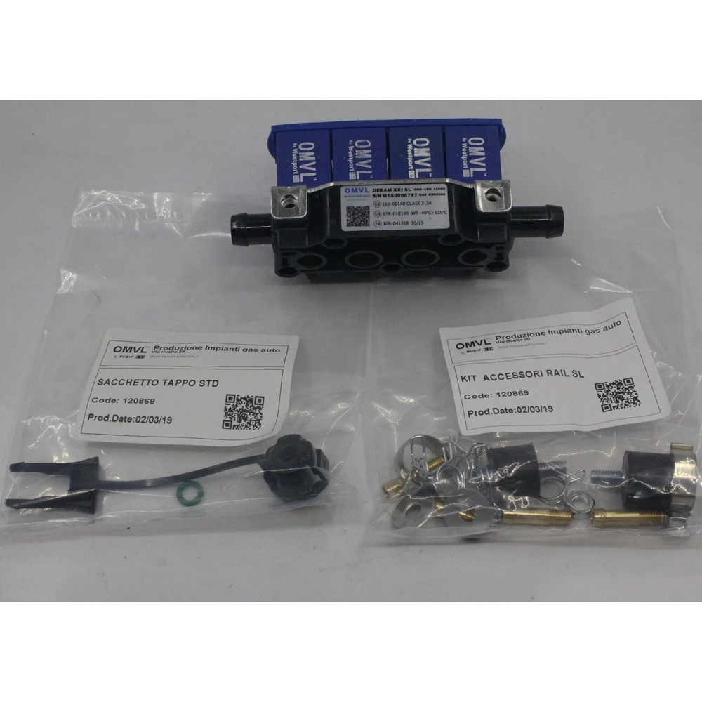 OMVL REG 4CYL форсунки рельсы