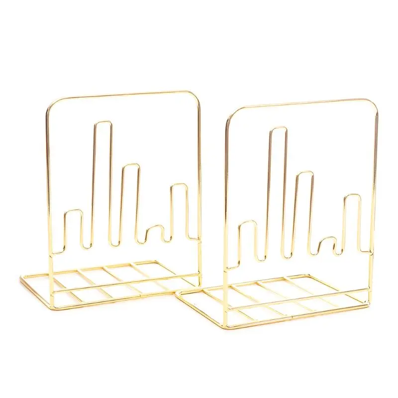 

1 пара Творческий электрокардиограммы Форма частей (по обеим сторонам) книга Поддержка держатель стойки регистрации W0YE