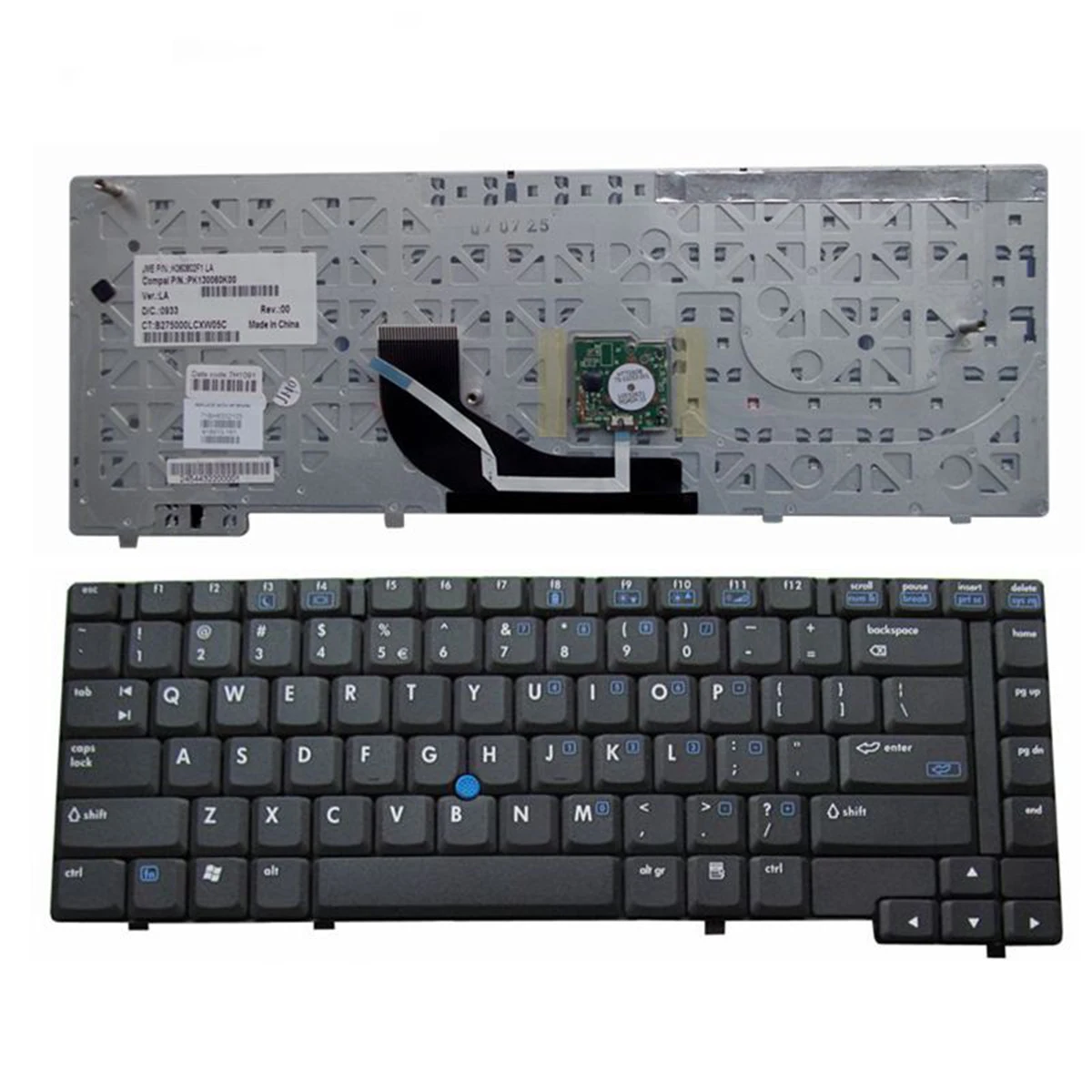 new US Laptop Keyboard For HP NC6400 6400 with point BLACK