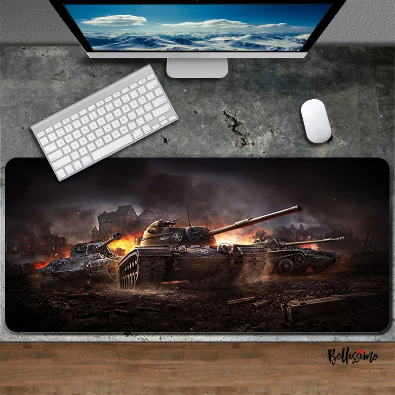 

Desk Mat for Computer Table Manga Mouse Pad Gamer Mesa Gaming Setup Accessories Big Mousepad Pink Mat for Pc Rugs World of Tanks