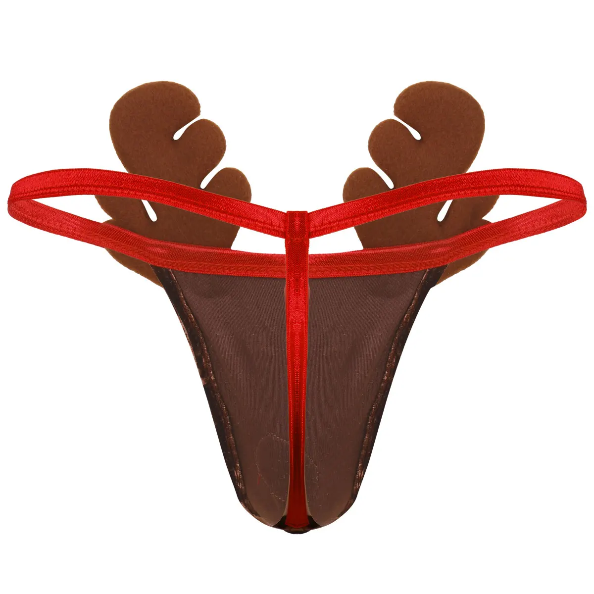 Мужские сексуальные мягкие брифы с низкой посадкой стринги Т образные трусики