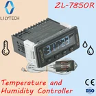 ZL-7850R, RS485, сверхдлинный сенсорный кабель, контроллер сверхвысокой влажности и температуры, контроллер инкубатора, Lilytech