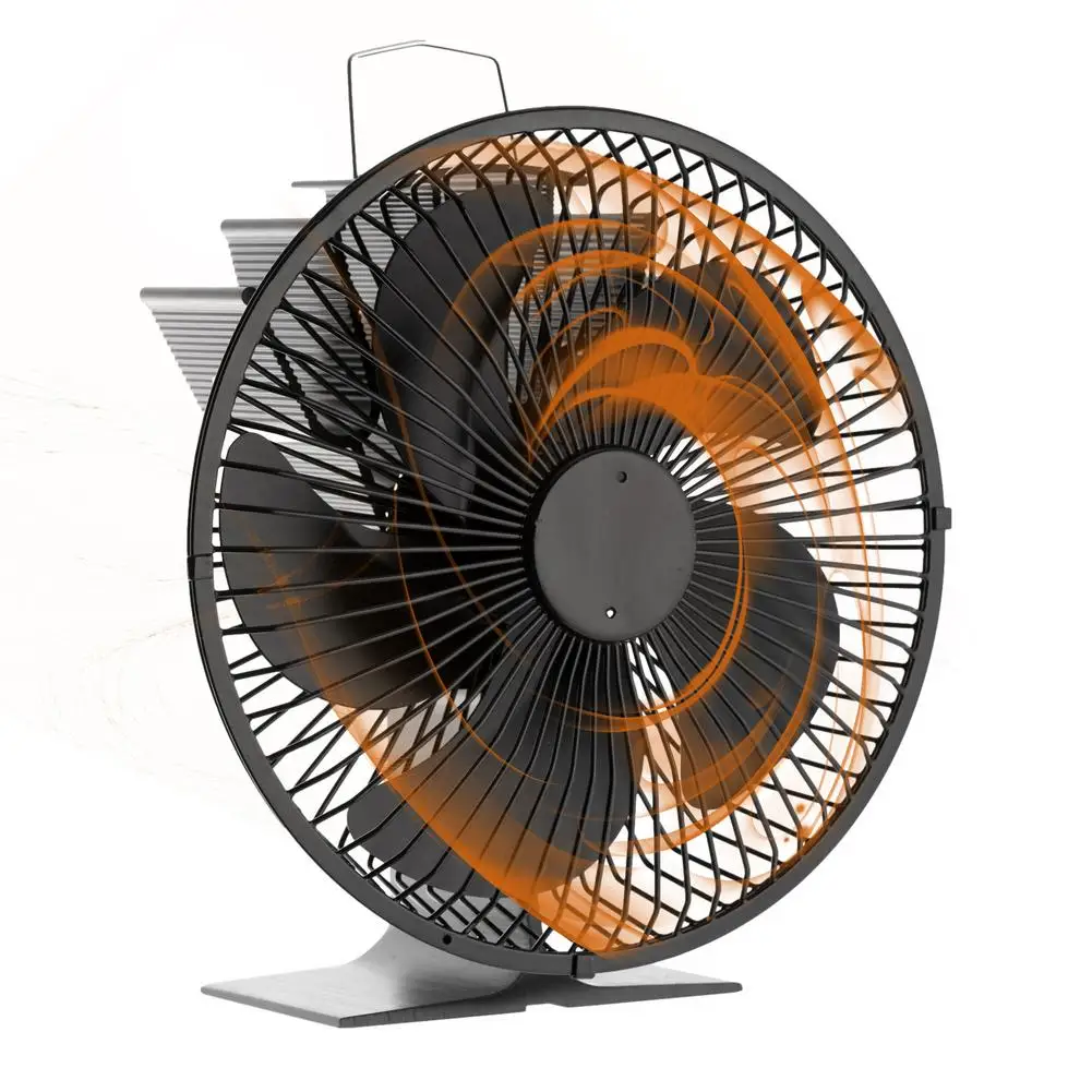 

Wood Stove Fan Heat Powered Electric Heat Powered Stove Fan Fireplace Fan Heat Powered With 5 Blade Fan For Barbecue Winter Indo