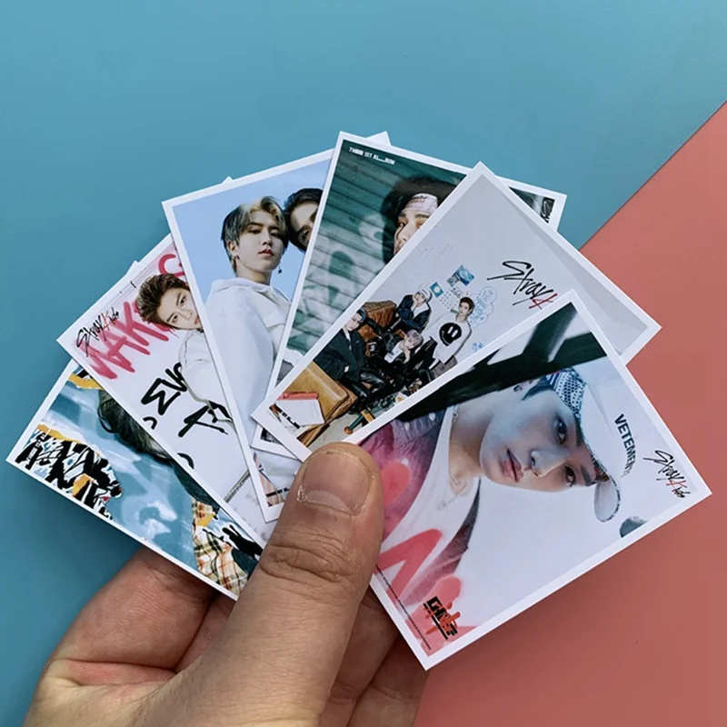 Фотокарточки для детей 16 шт./компл. Kpop Stray новый альбом GO LIVE LOMO Card фотокарточка