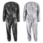 Спортивная одежда для сауны с потоотделением, шейпер, рубашка для фитнеса, потери веса, фитнеса, тренировок, спортивный костюм с защитой от прорывов