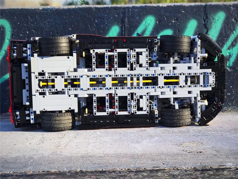 3208 шт. Technic MOC гоночный автомобиль Nissan технология MOC-25326 Кирпичи Модель Строительные Конструкторы игрушки подарок для мальчиков