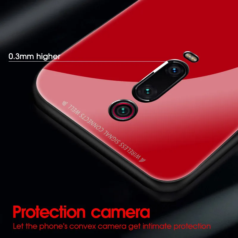 Черное белое закаленное стекло чехол для Xiaomi mi 9T Pro 9 SE, одноцветное стекло, чехол для Xiaomi mi 9t mi 9se 9 t, чехол-бампер