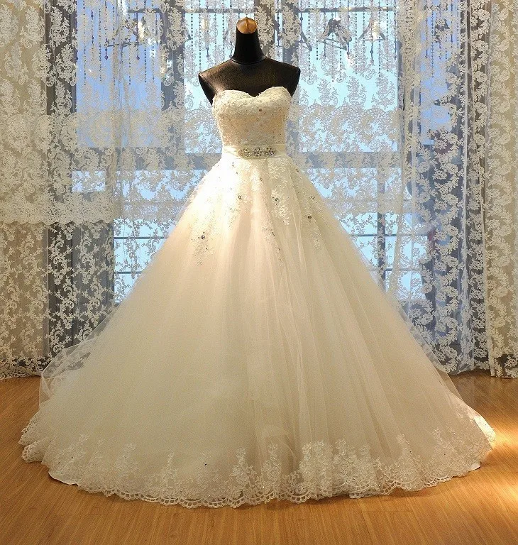 

vestido de noiva renda 2023 Elegant Lace Applique Beaded Bandage Floor Length Sweetheart Bridal gown mother of the bride dresses