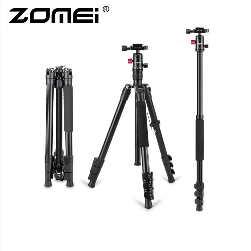 Штатив Zomei M3 для камеры легкий дорожный монопод из алюминиевого сплава с шаровой