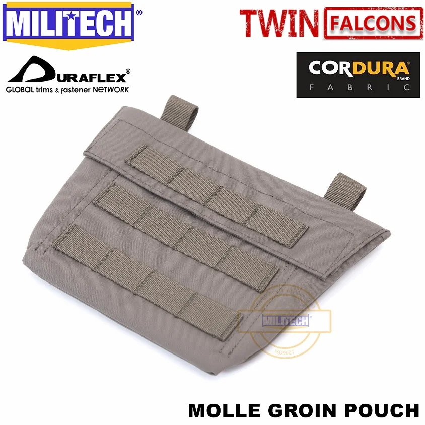 Ranger Green MILITECH TWINFALCONS TW 500D Delustered Cordura Molle Crye CP паховая сумка паховая в аксессуарах подбрюшная сумка паховая сумка - Цвет: Ranger Green