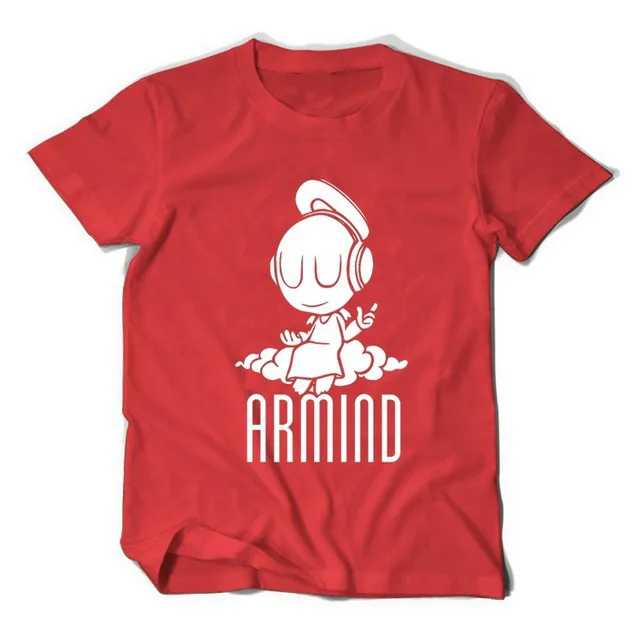 Женские/мужские хлопковые футболки Bellflower летняя футболка с надписью Music Star DJ Armin