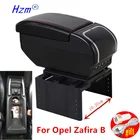 Подлокотник для Opel Zafira B, детали интерьера, специальные детали для подлокотника автомобиля, центральный контейнер для хранения с USB