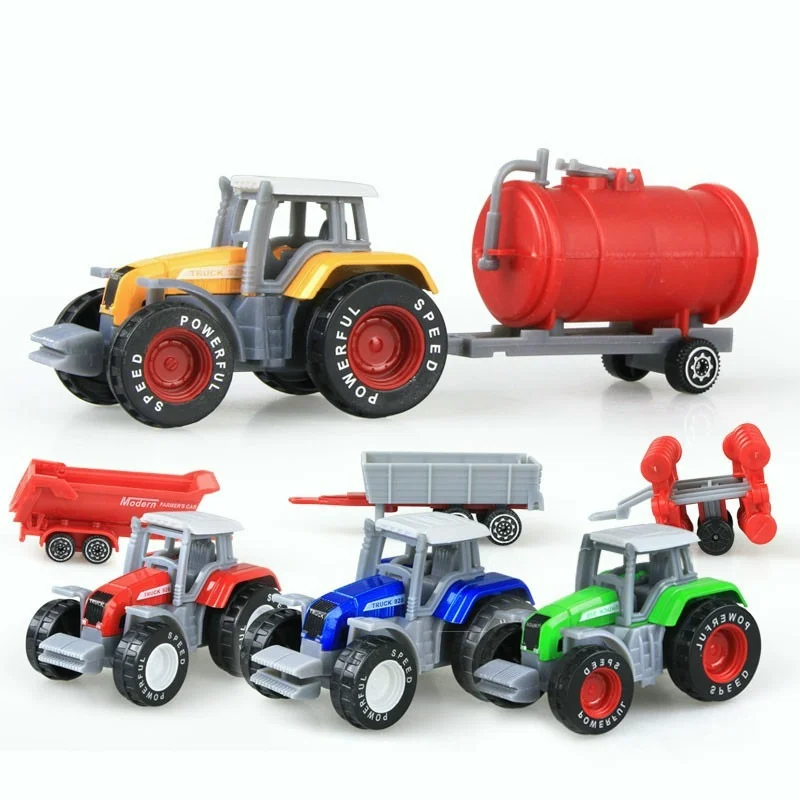 

Classic Mini Alloy Engineering Car Toys for Children Tractor Farm Vehicle Model Boy Toys Oyuncak Gift Kids Toys Boys