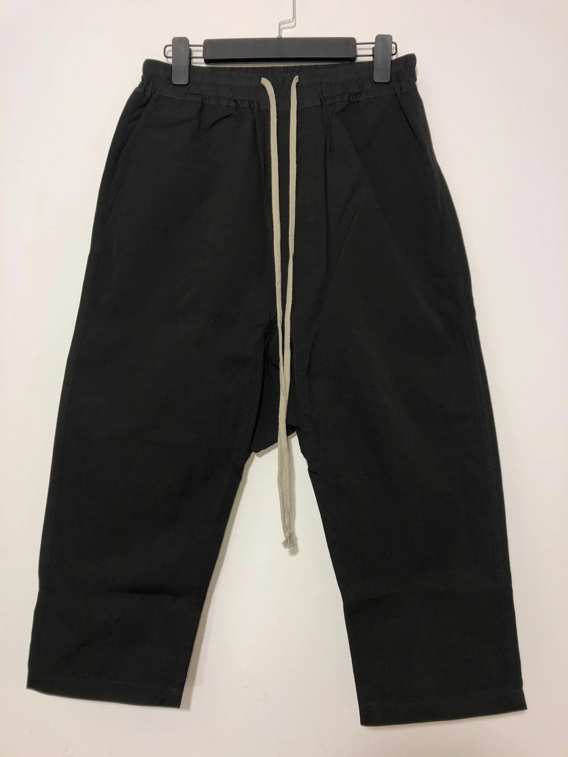 

Брюки-султанки Seak мужские/женские в готическом стиле, хлопок, повседневные спортивные штаны до щиколотки, свободные черные, размеры XL, на ле...