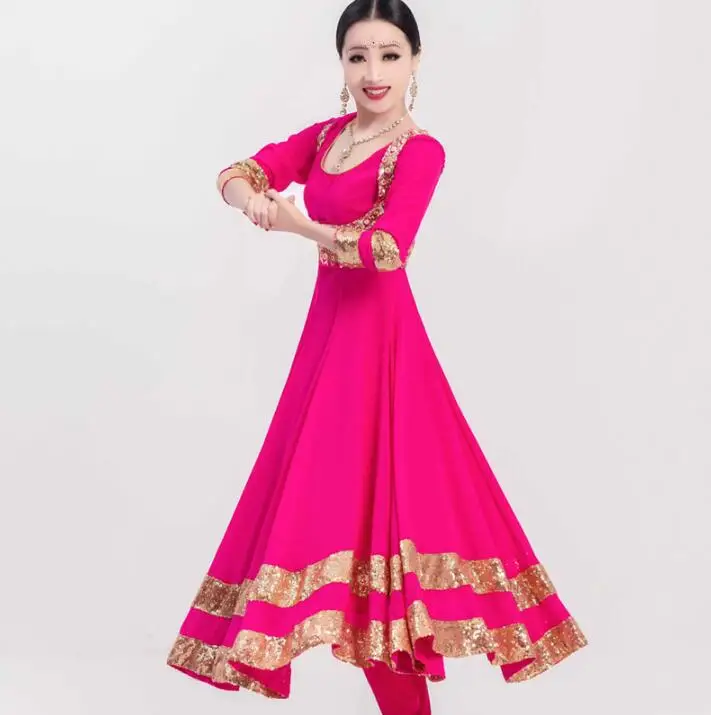 Новые индийские сари для женщин женский костюм представлений комплект Salwar Kameez