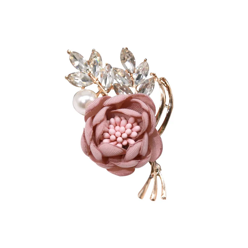 Новинка модный тканевый нагрудный знак брошь цветочный корсаж свитер кардиган