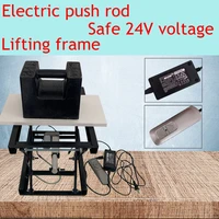 multifunctional coffee table built in vertical lifting folding electric lifting frame small wired wireless remote control