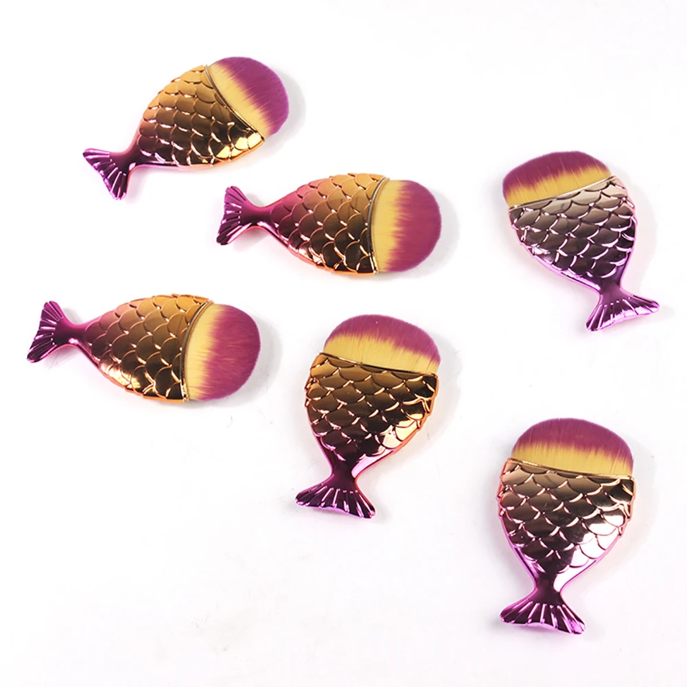 Многофункциональный рыбий хвост мягкий цвет градиента волос ногтей мощность