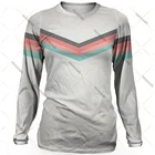 Свободный женский горный велосипед BMX Повседневный Быстросохнущий свитшот для бега