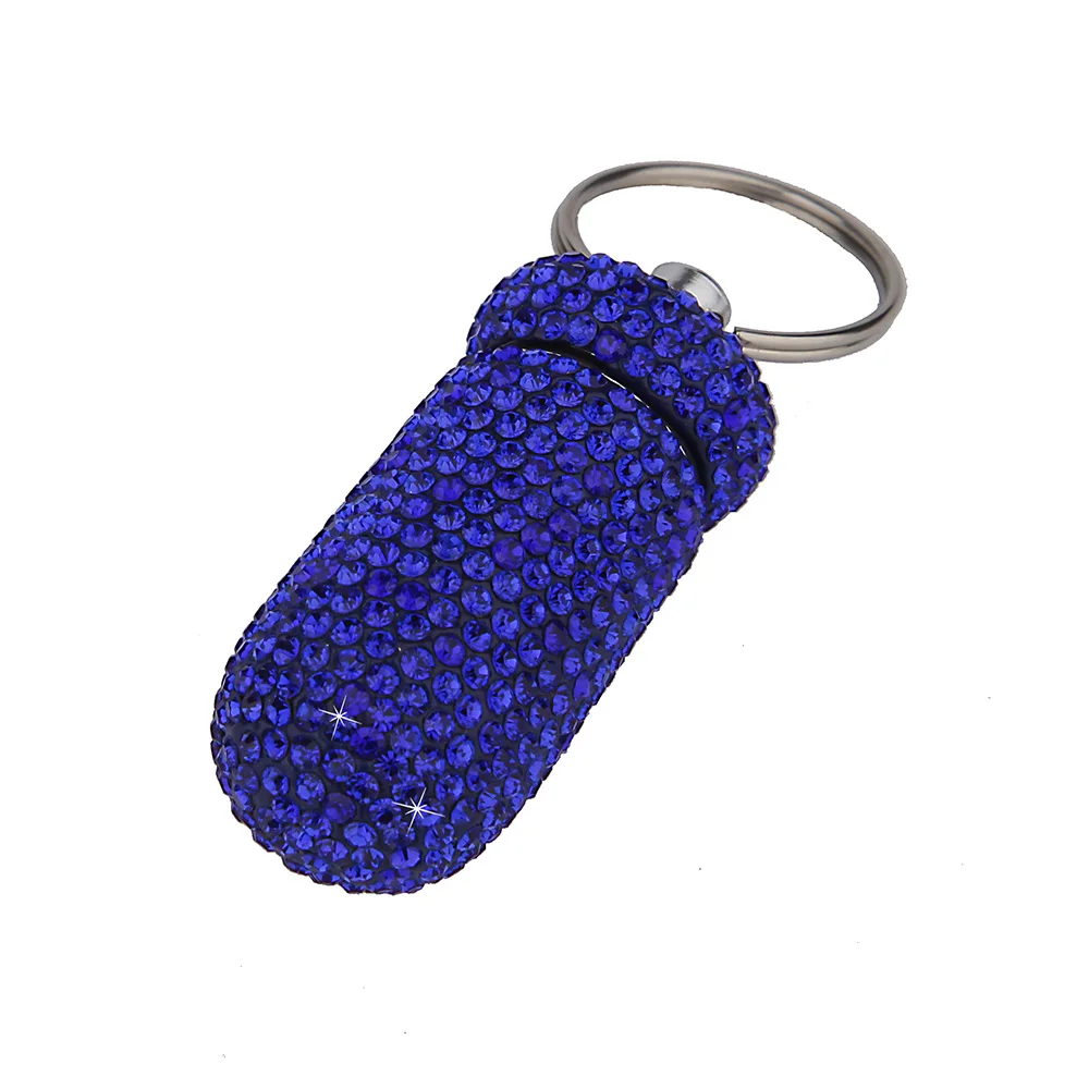 

Car Storage Box Bottle Bling Organizer Pill Box Automobile Accessories Car Interior Seal The Small Medicine Jar Portable Vials