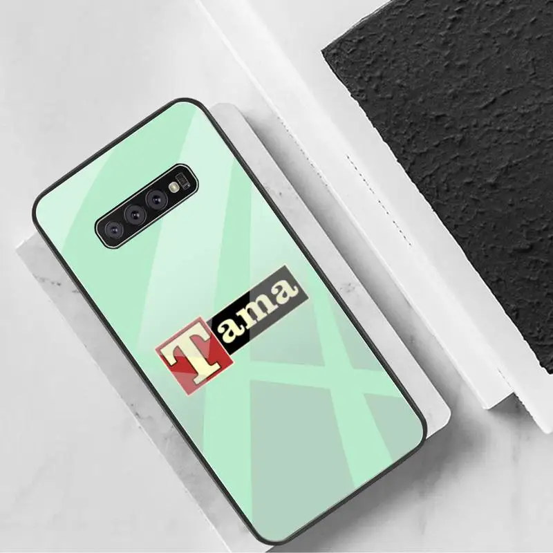 

HPCHCJHM TAMA Drums Customer Phone Case Tempered Glass Phone Case For Samsung S20 Plus S7 S8 S9 S10 Plus Note 8 9 10 Plus