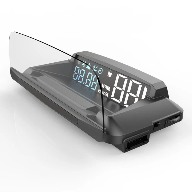 

Head Up Car Display HUD Speedometer Non-slip Mat 135*68*30mm USB Digital