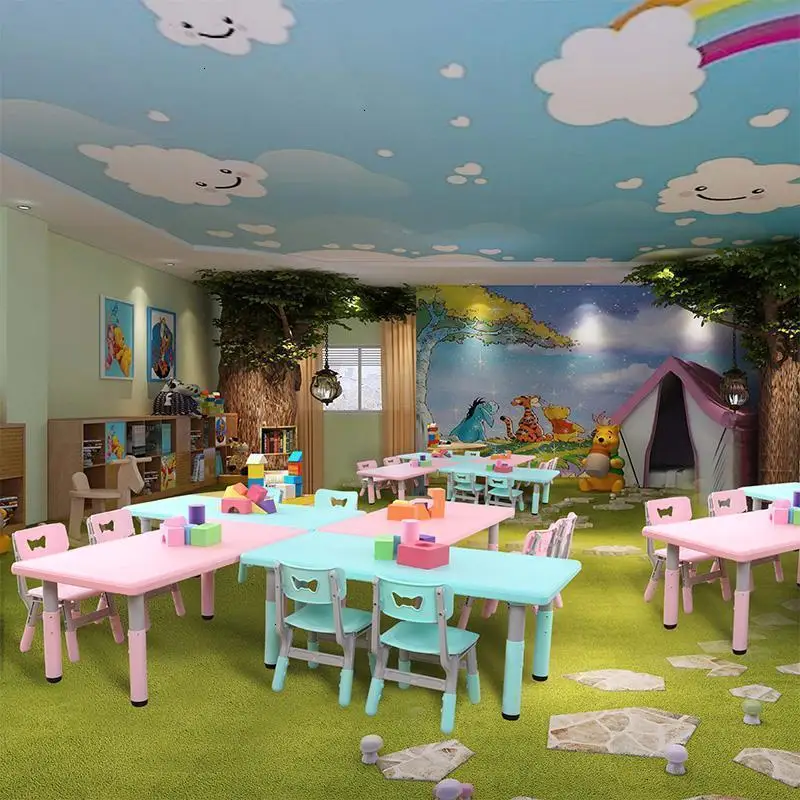And Chair Play Escritorio Desk For Toddler Kids Y Silla Kindergarten Study Bureau Enfant Mesa Infantil Kinder Children Table | Мебель