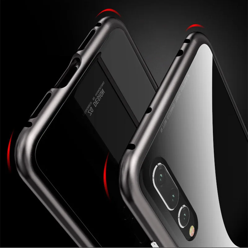 Магнитный адсорбционный металлический чехол для huawei mate 30 20 10 Pro 20X5G Y9 Y5 P Smart Honor 20 Pro 10 Lite 8X чехол для телефона
