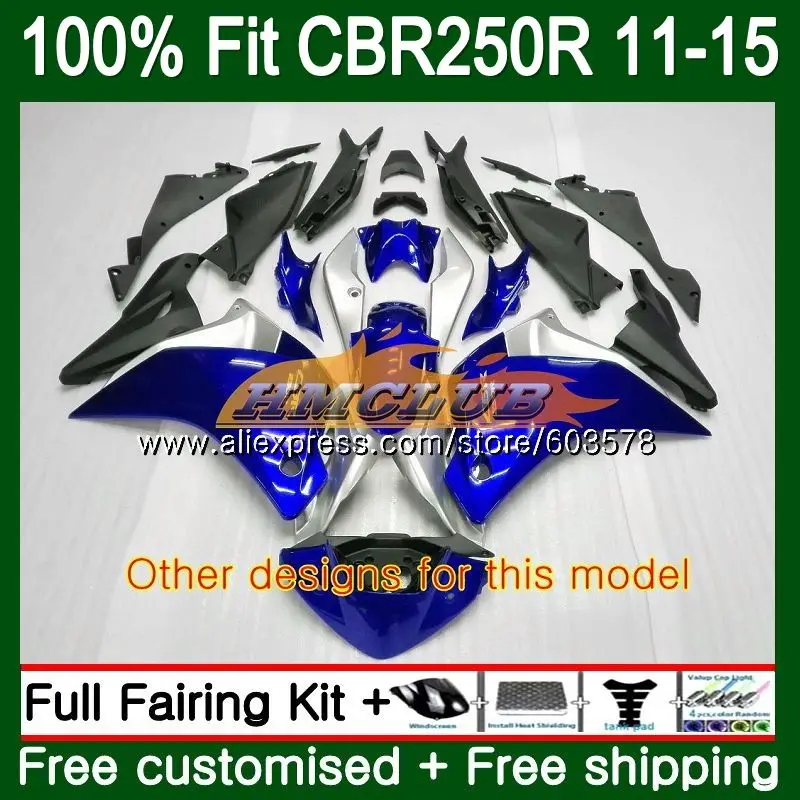 Инъекция для HONDA CBR250R MC41 2011 2012 2013 2014 2015 91CL.66 CBR250 R CBR 250R 250 11 12 13 14 15 белый черный
