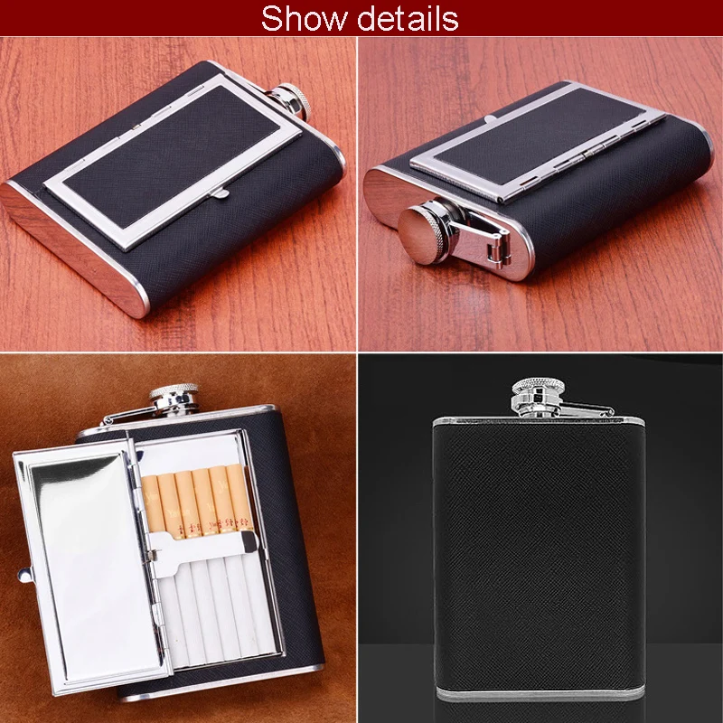 Чехол для сигареты из нержавеющей стали 2 унции 6 унций|Плоские фляги| |