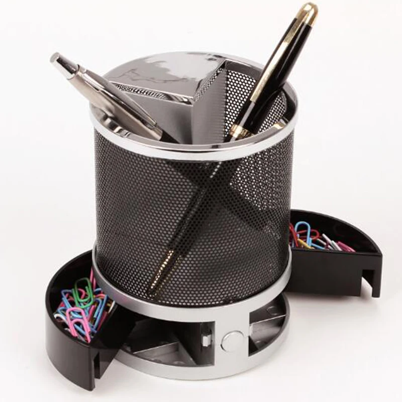 

Digital LCD Desk Alarm Clock and Grid Ruler Pen Pen Holder Time Temperature Calendar