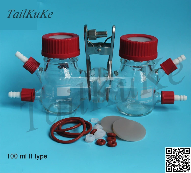 

TailKuKe MFC реактор типа H микробная топливная ячейка 100 мл тип II