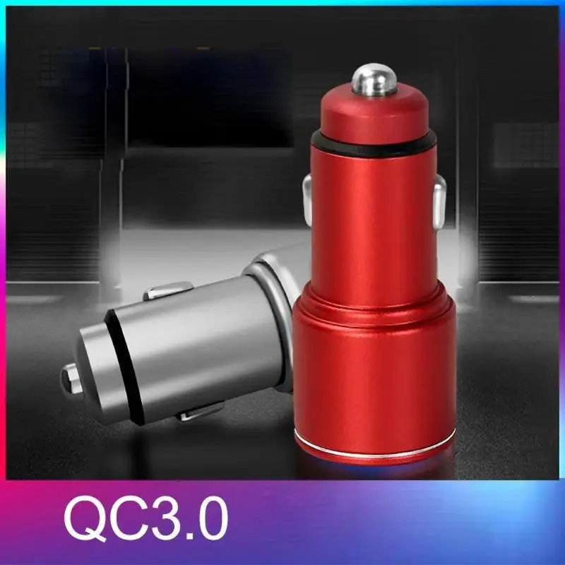 DC 12V 24V удвоенный контроль качества 3 0 быстрой зарядки автомобильным зарядным