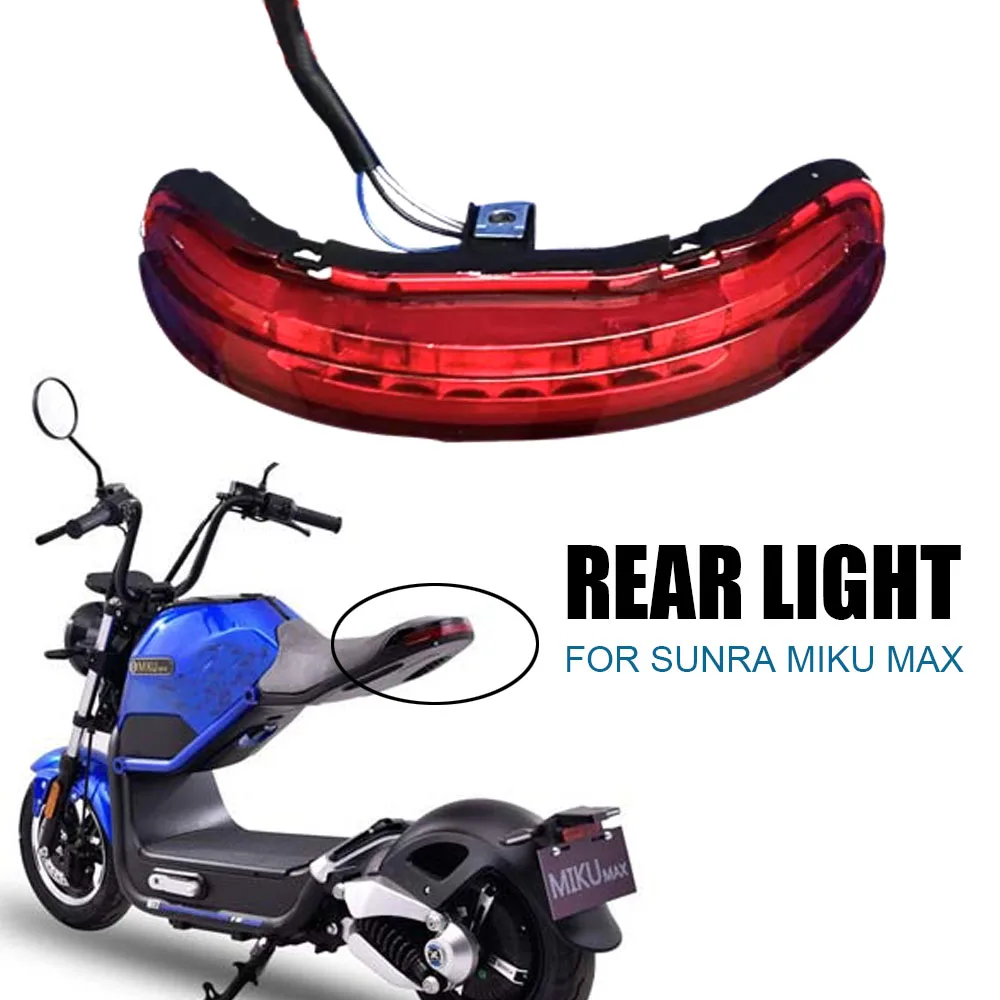 For Sunra Miku Max Light LED Lights Tailight Brake Motorcycle Light Waterproof