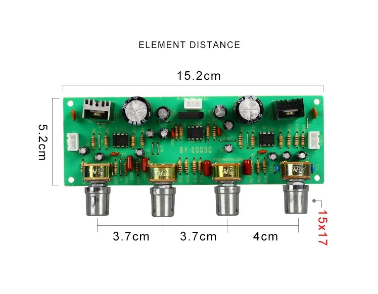 NE4558 HIFI OPAMP Стерео предусилитель Регулятор громкости | Электроника