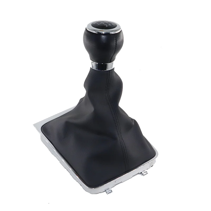 

Car Gear Shift Knob Lever Stick Gaiter Boot Cover Collar Leather For VW Passat B6 CC 2005 2006 2007 2008 2009 2010 2011