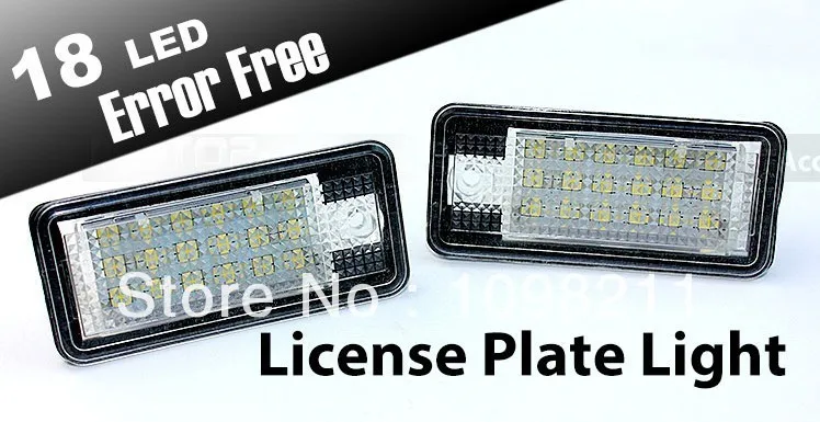 2 шт. светодиодные лампы для номерного знака 18 светодиодный Дов | Автомобили и