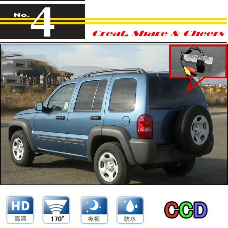 LiisleeCar камера для Jeep Liberty 2002 ~ 2007 высокое качество задняя заднего вида PAL / NTSC