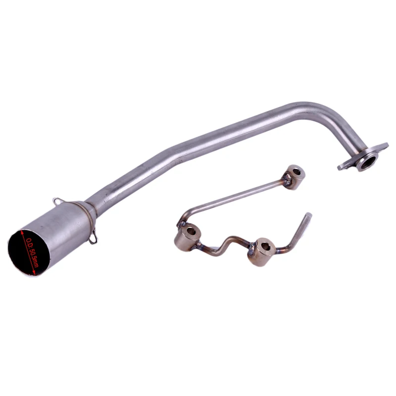 

pcx150 PCX 125 150 Motorcycle Scooter Exhaust Muffler Full System Middle Pipe Slip-On Escape Fit For HONDA PCX125 PCX150