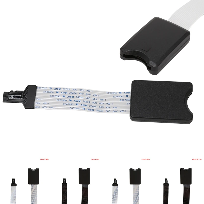 

2021 New TF Male To SD Female SDHC SDXC Card Reader Extension Cable For Phone GPS TV