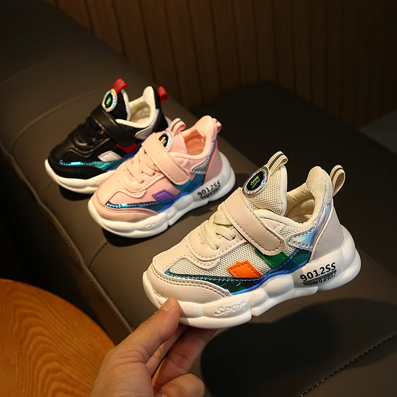 Casual Shoes For Kid's New Children's Sports Shoes Boys Girls Casual Breathable Mesh Baby Toddler Shoes