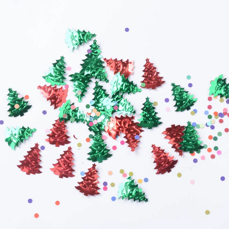 60 г/упак. ПВХ Рождественское украшение осыпается Санта Клаус с рождественской